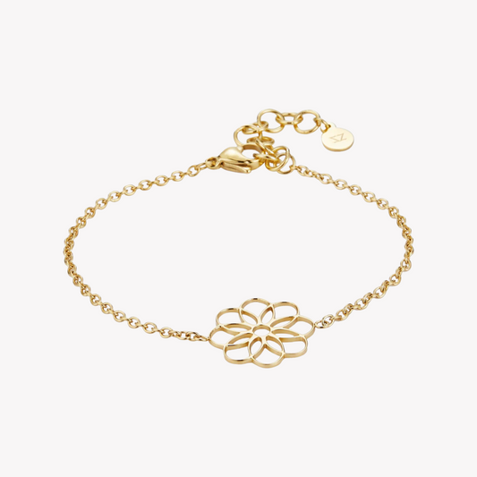ZINK Women's Gold Stainless Steel Bracelet | ZFBR005G