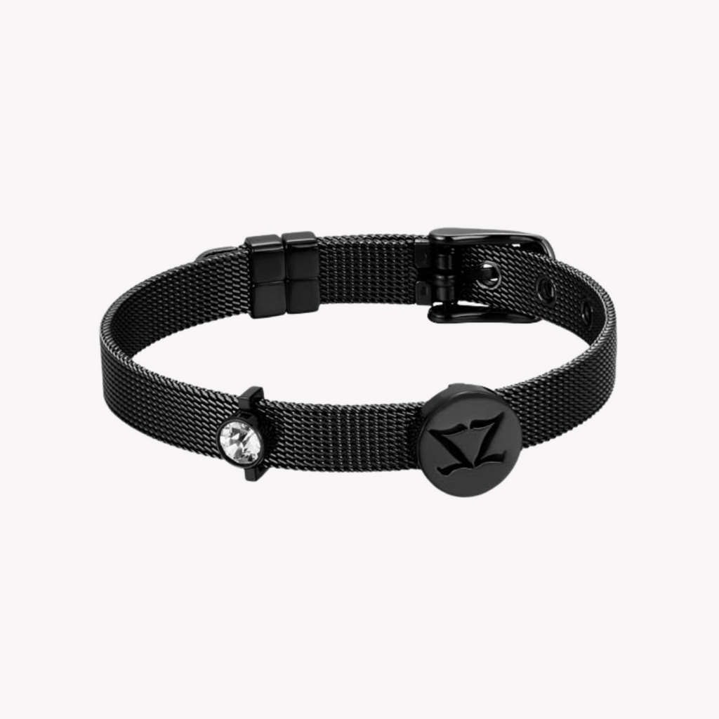 ZINK Women's Black Stainless Steel Bracelet | ZFBR001B3