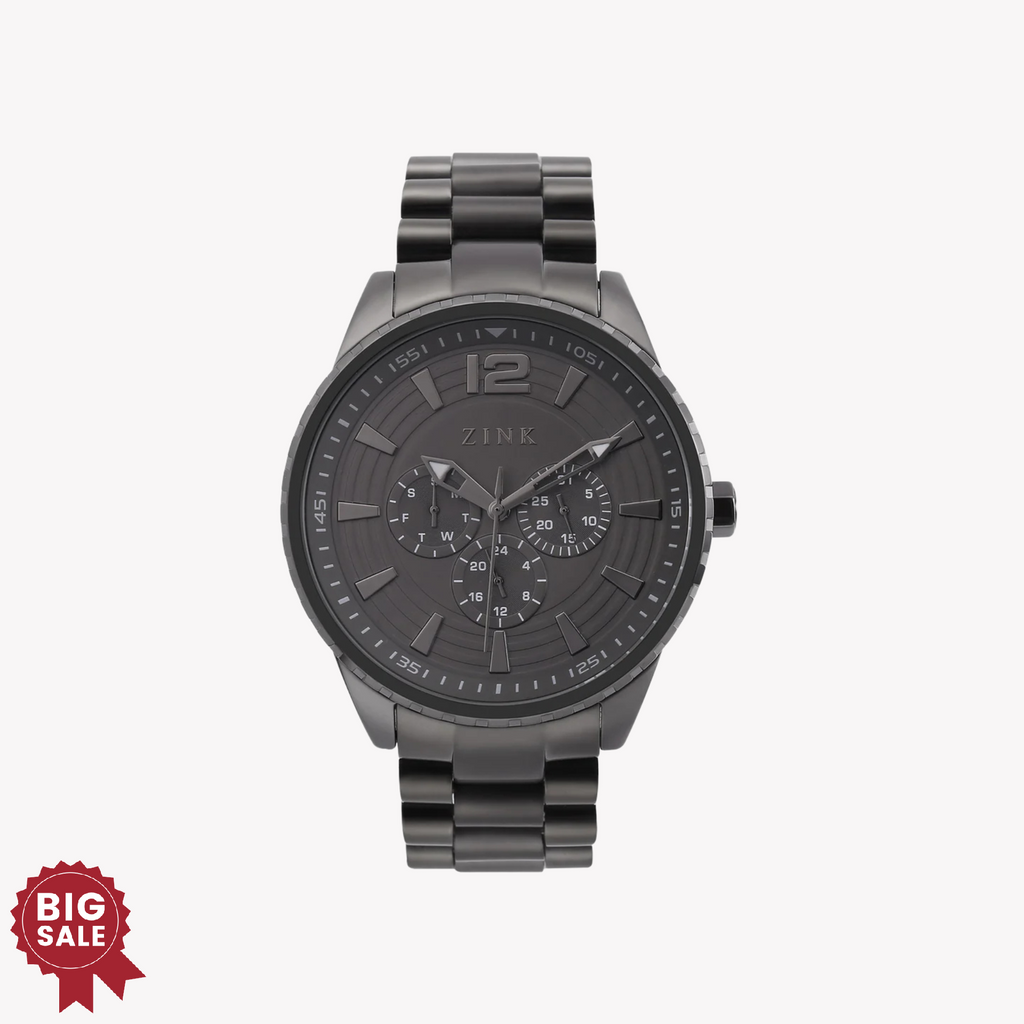 ZINK Men's Stainless Steel Black Watch | ZK131G2S-97