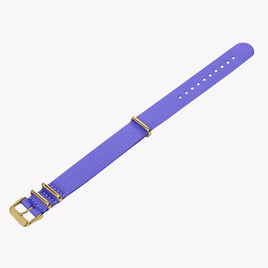 ZINK Women's Nylon Watch Band - Violet | ZNB002PG