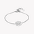 ZINK Women's Silver Stainless Steel Bracelet | ZFBR005S
