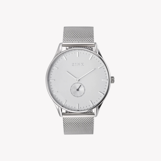 ZINK Men's Silver Stainless Steel Watch | ZK130G5MS-16