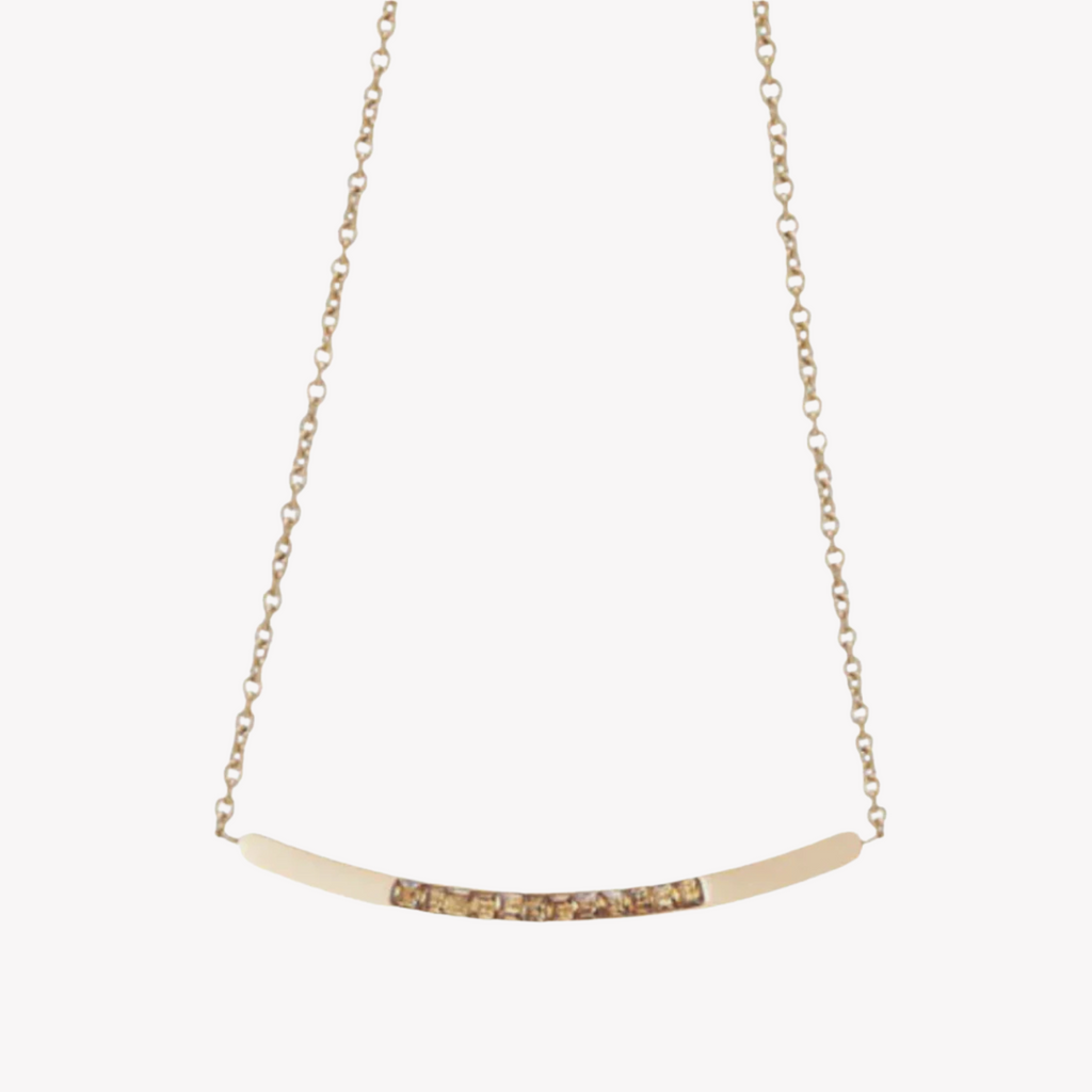 ZINK Women's Gold Stainless Steel Necklace | ZFNL001GS