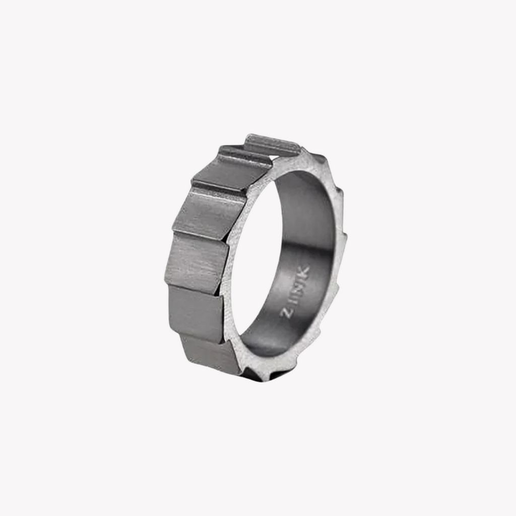 ZINK Men's Gun Stainless Steel Ring | ZJRG032GN