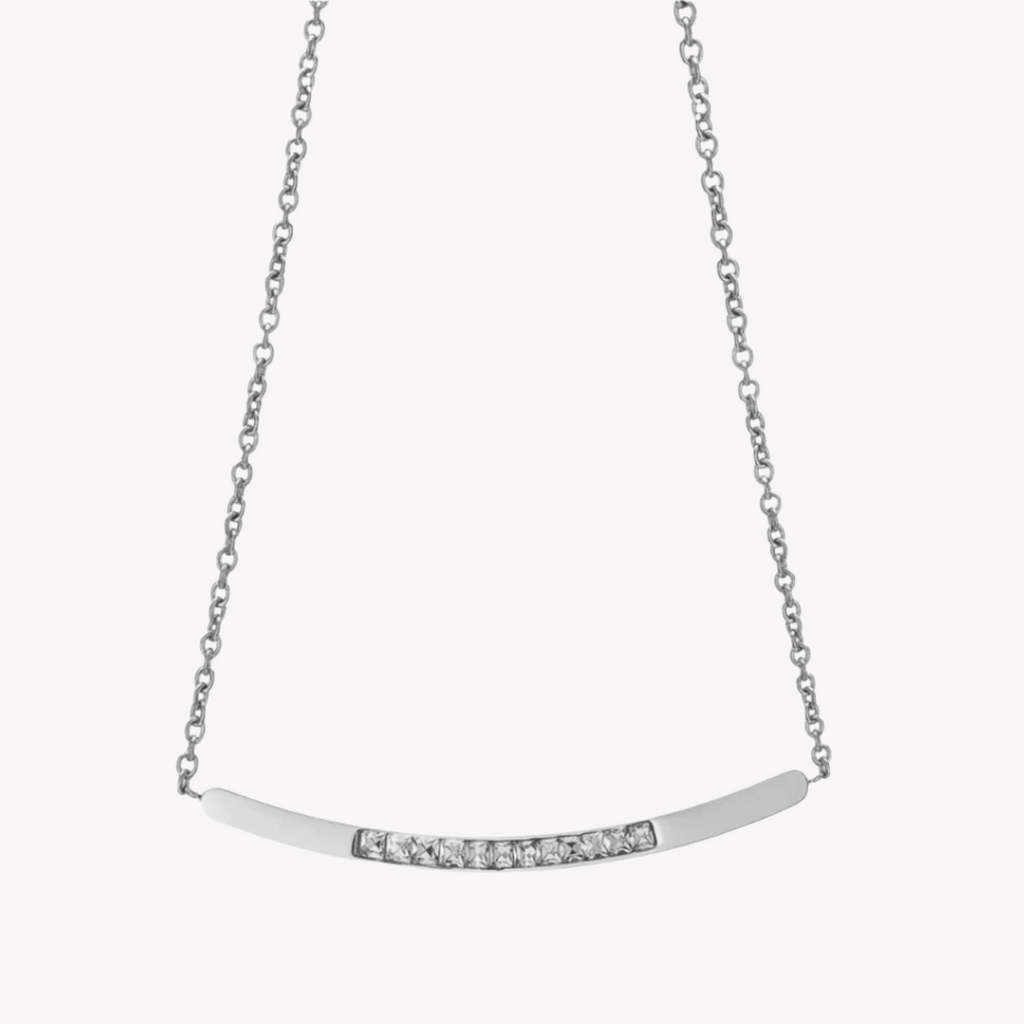 ZINK Women's Silver Stainless Steel Necklace | ZFNL001SS