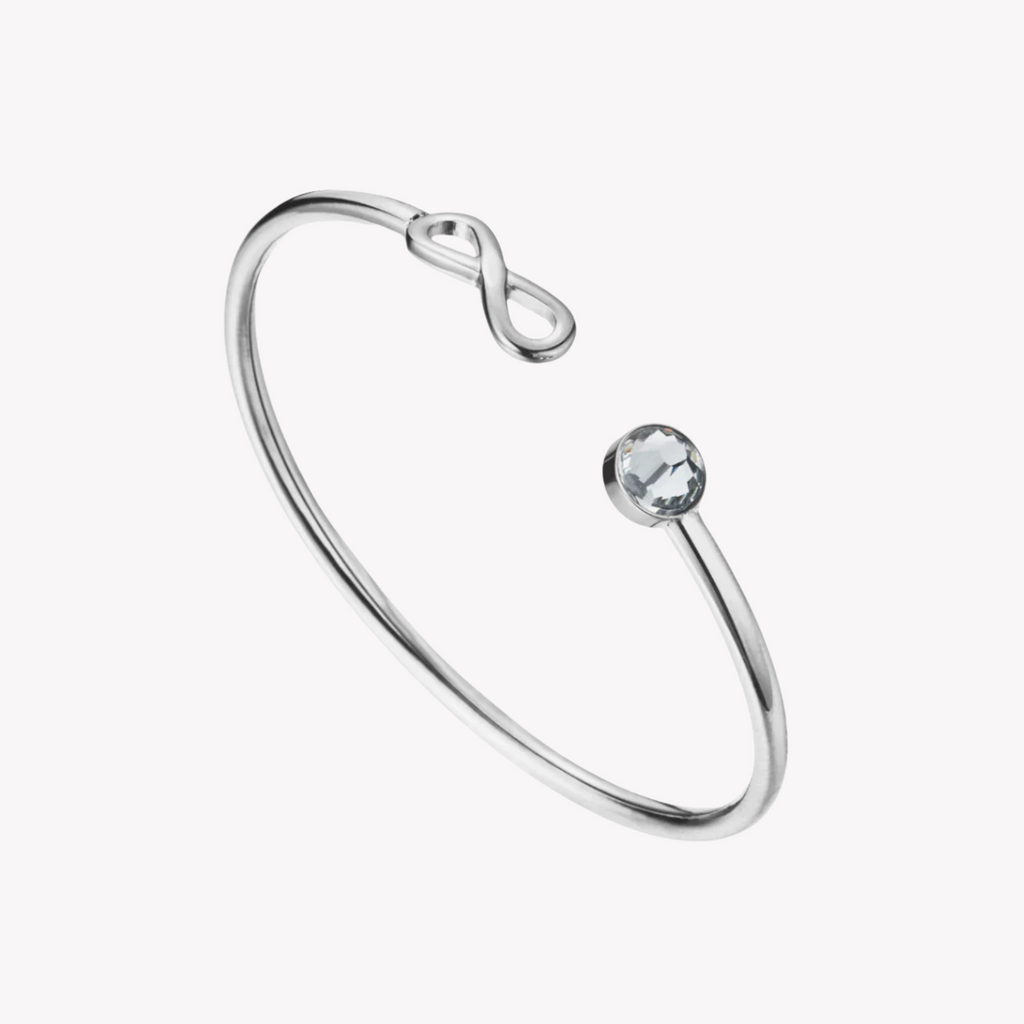 ZINK Women's Silver Stainless Steel Bracelet | ZFBG005SC