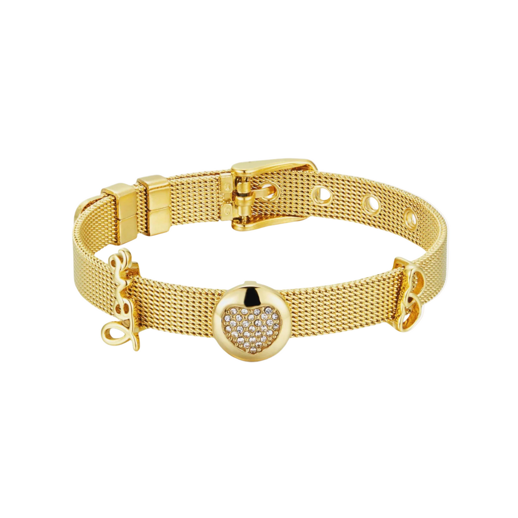 ZINK Women's Gold Stainless Steel Bracelet | ZFBR001G2