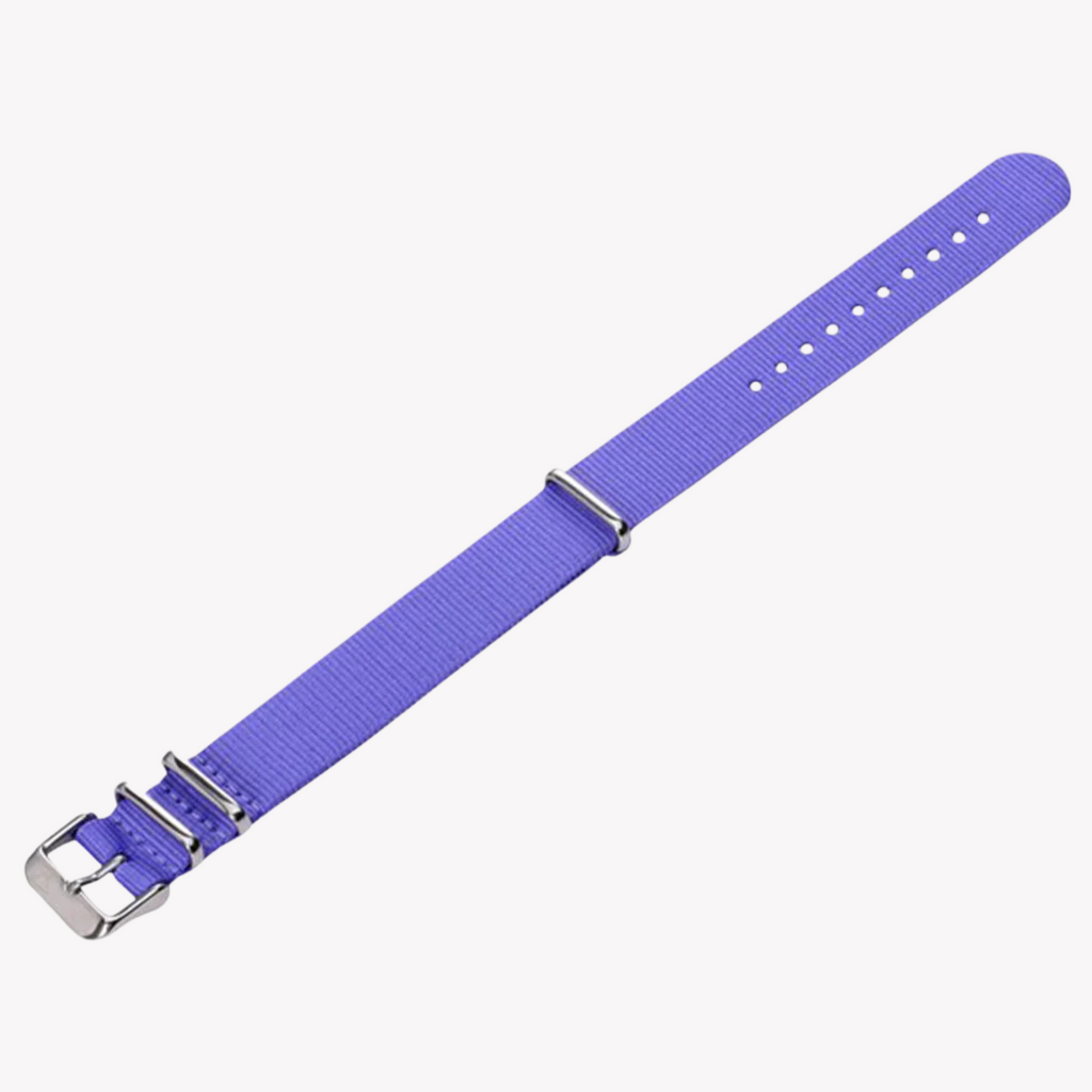 ZINK Women's Nylon Watch Band - Violet | ZNB002PS