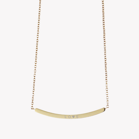 ZINK Women's Gold Stainless Steel Necklace | ZFNL001G