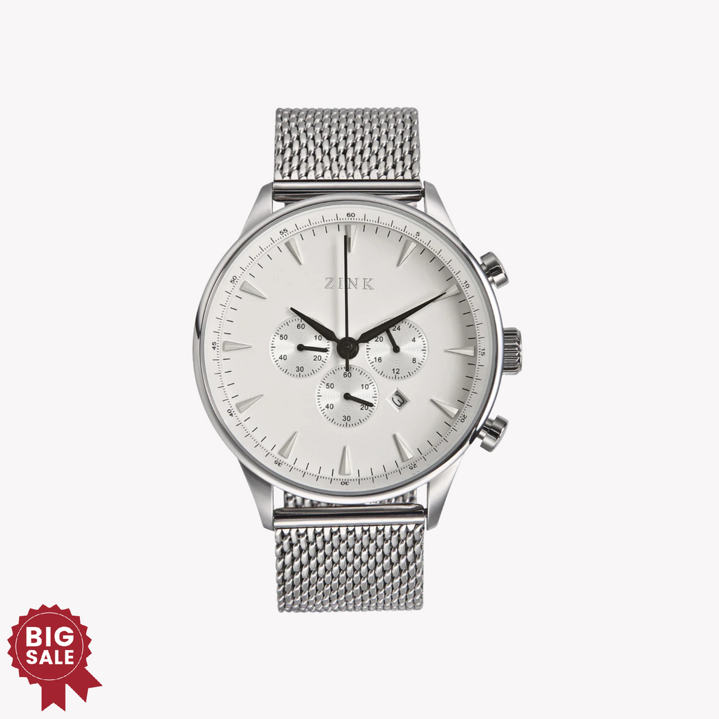 ZINK Men's Stainless Steel Silver Watch | ZK127G2MS-16