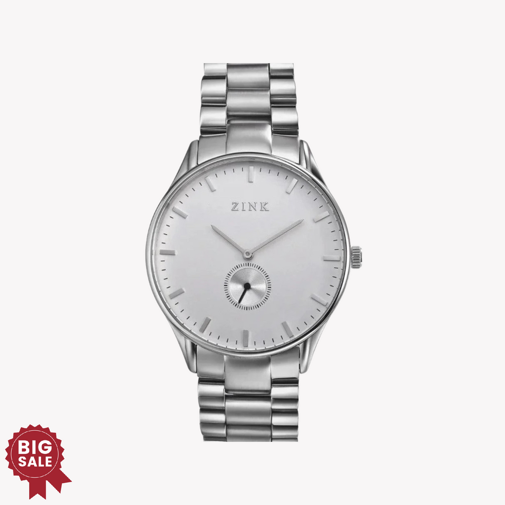 ZINK Men's Silver Stainless Steel Watch | ZK130G5SS-16