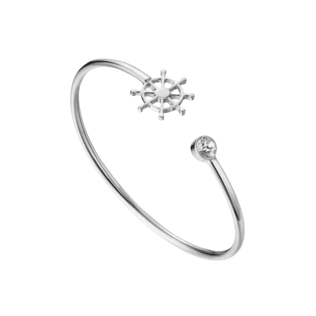 ZINK Women's Silver Stainless Steel Bracelet | ZFBG004SC