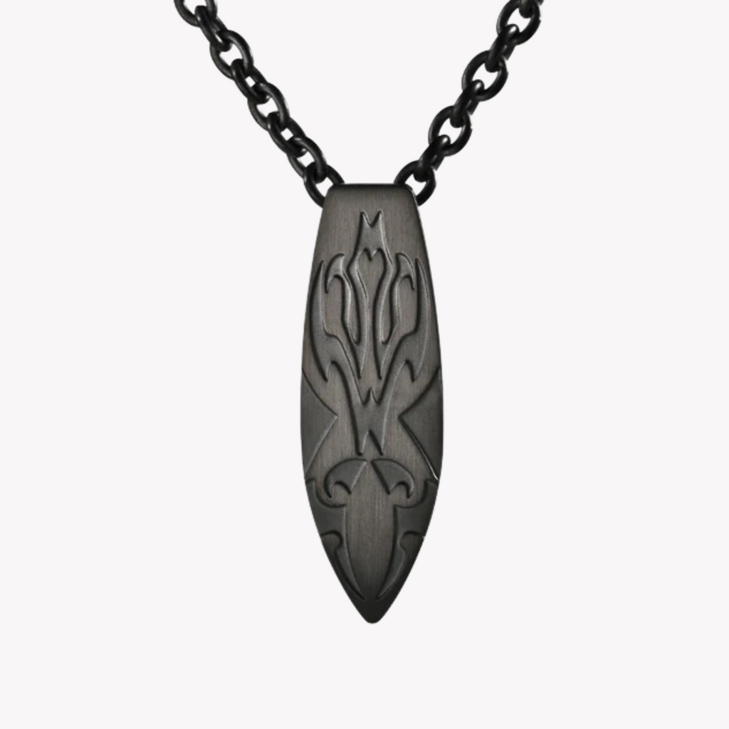 ZINK Men's Black Stainless Steel Necklace | ZJPD011GN