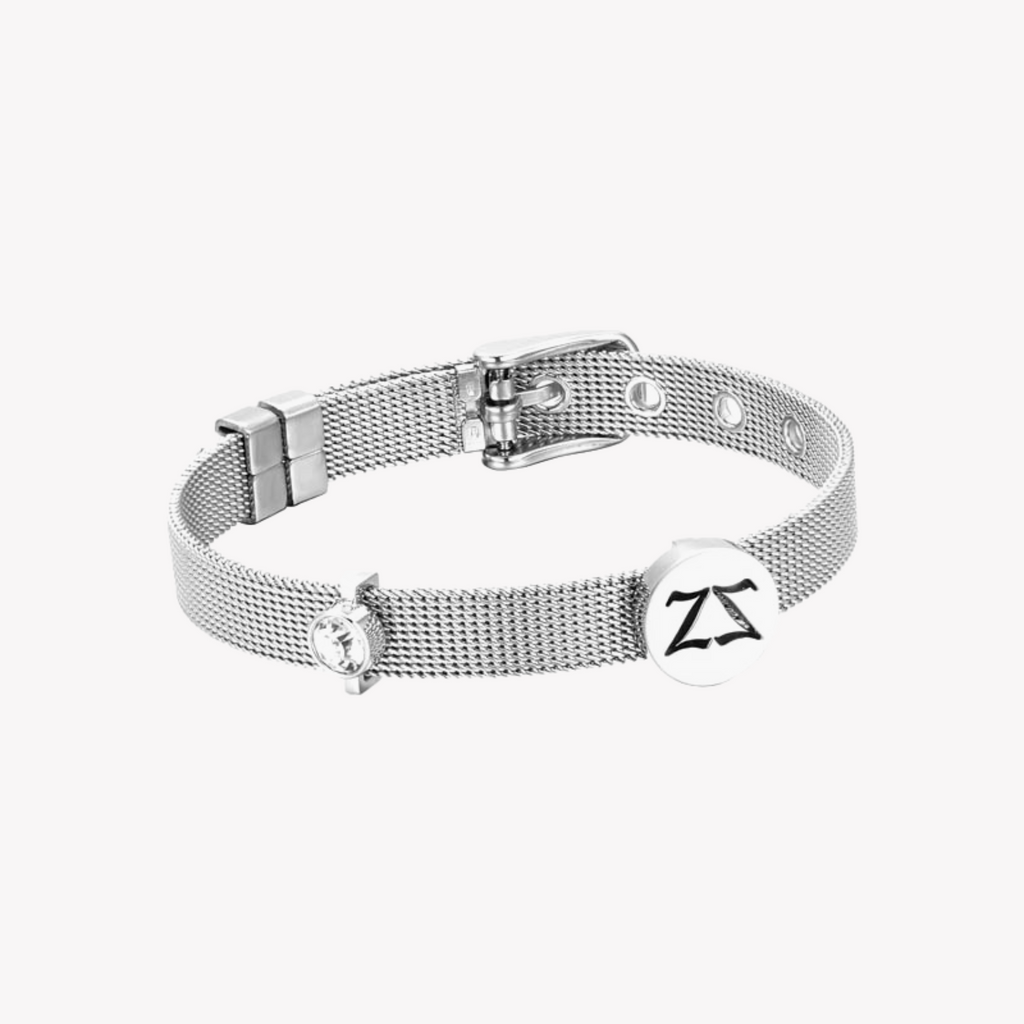 ZINK Women's Silver Stainless Steel Bracelet | ZFBR001S3