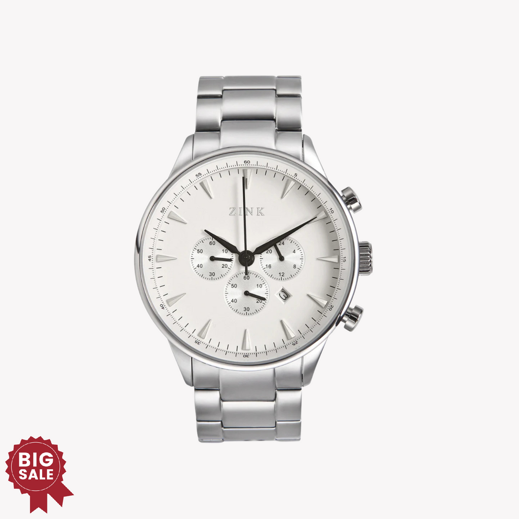 ZINK Men's Stainless Steel Silver Watch | ZK127G2SS-16