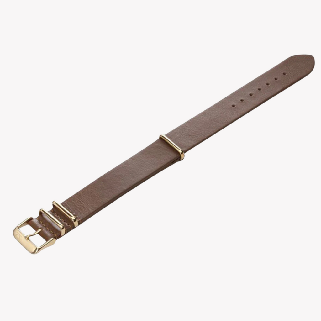 ZINK Women's Leather Watch Band - Brown | ZLB005BWG