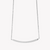 ZINK Women's Necklace - Silver Stainless Steel | ZFNL001S