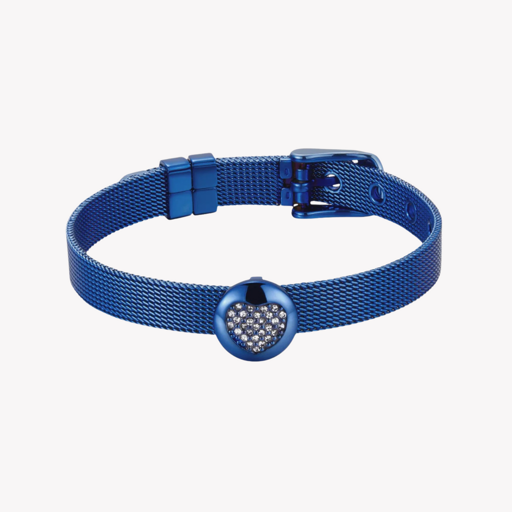 ZINK Women's Blue Stainless Steel Bracelet | ZFBR001BL4