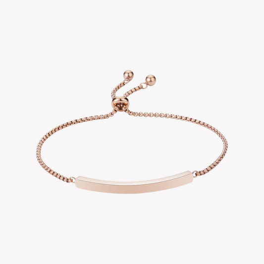 ZINK Women's Rose Gold Stainless Steel Bracelet | ZFBR004RG