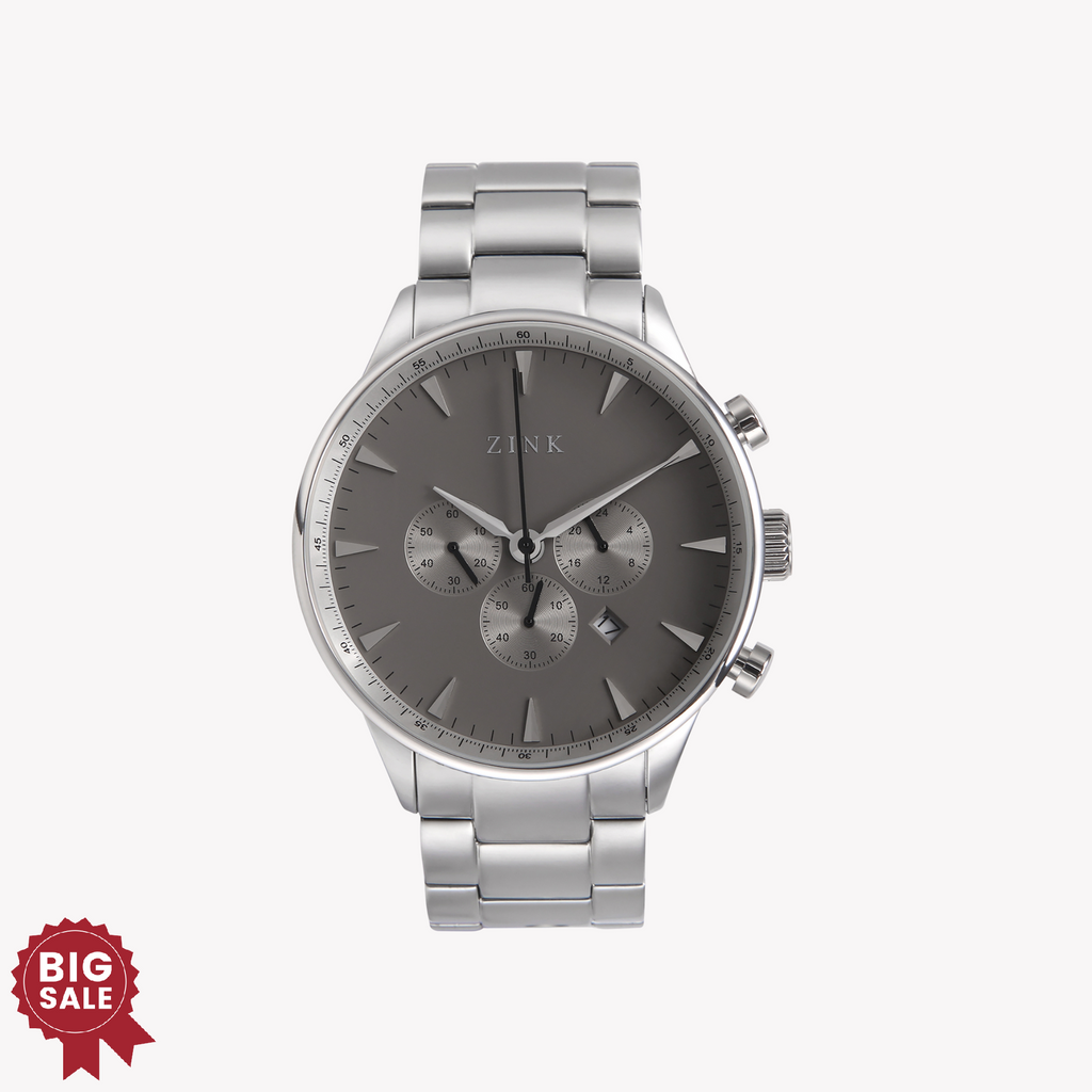 ZINK Men's Stainless Steel Silver Watch | ZK127G2SS-36
