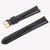 ZINK Women's Black Leather Watch Band | ZLB007BG