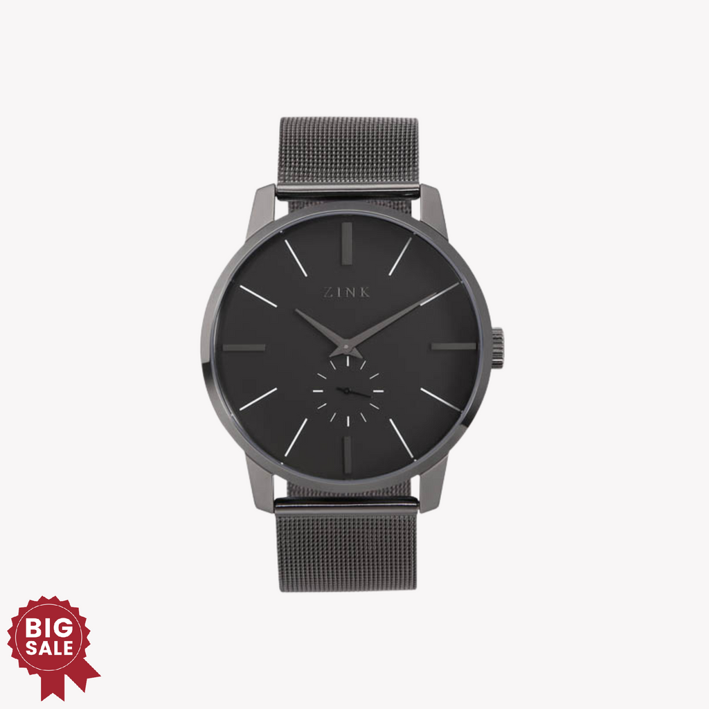 ZINK Men's Black Stainless Steel Watch | ZK126G5MS-97