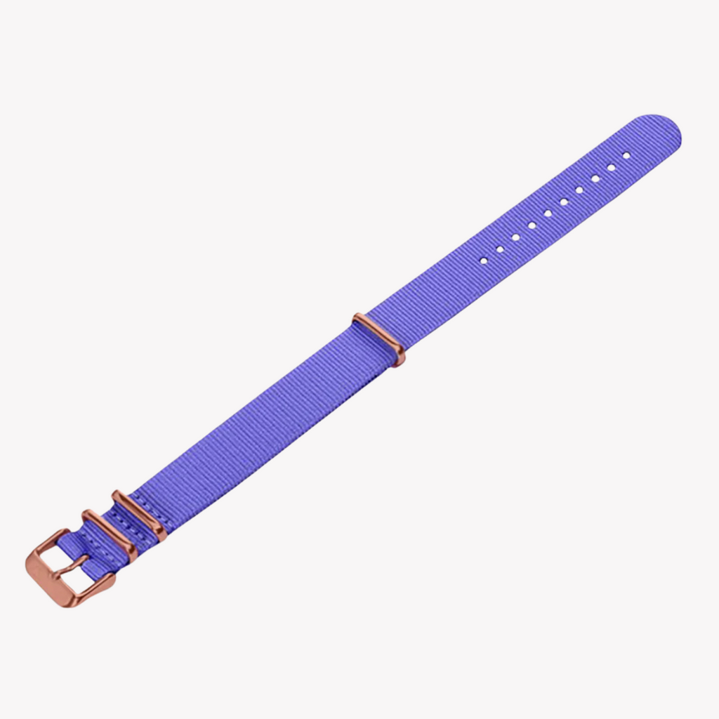 ZINK Women's Nylon Watch Band - Violet | ZNB002PRG