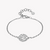 ZINK Women's Silver Stainless Steel Bracelet | ZFBR010S