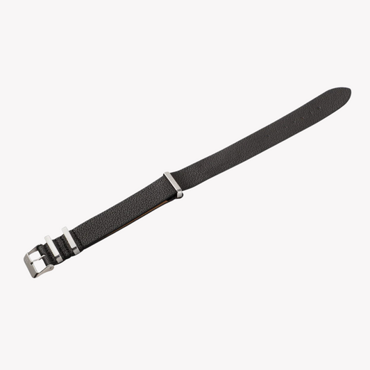 ZINK Men's Leather Watch Band - Black | ZLB001BS