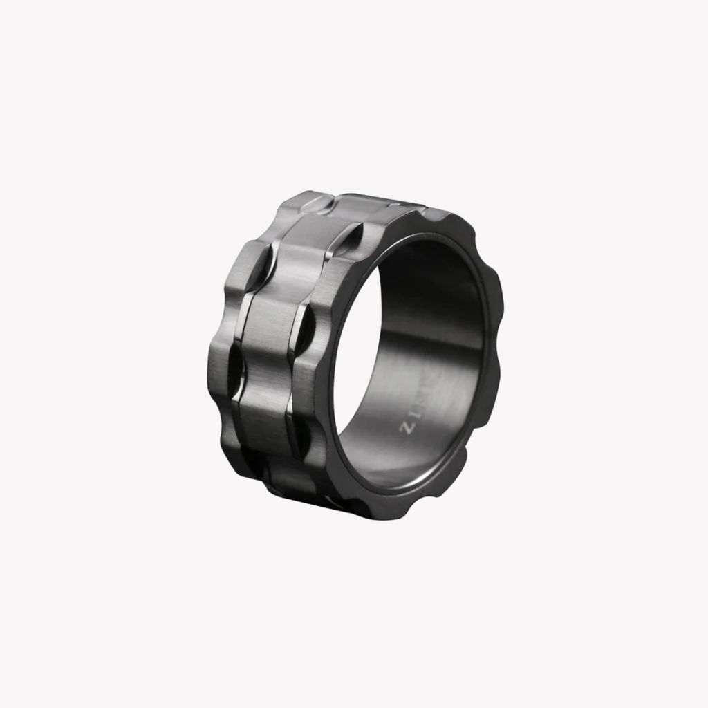 ZINK Men's Gun Stainless Steel Ring | ZJRG029GN