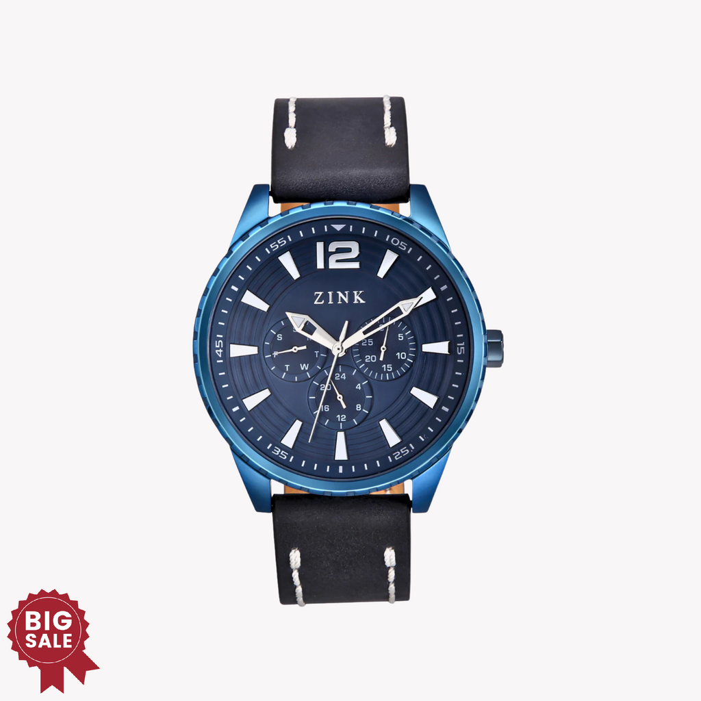 ZINK Men's Blue Stainless Steel Watch | ZK131G2LS-414