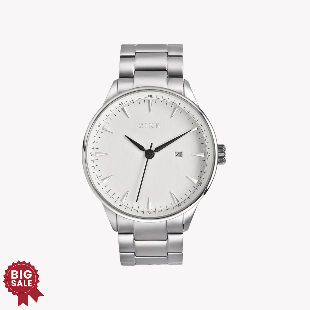 ZINK Men's Stainless Steel Silver Watch | ZK127G1SS-16