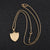 ZINK Men's Rose Gold Stainless Steel Necklace | ZJPD005SS-PRG