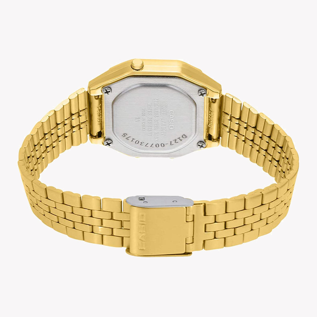 CASIO LA680WGA-9BDF GOLD-TONE DIGITAL CLASSIC - ELEGANT SPORTY WOMEN'S WATCH