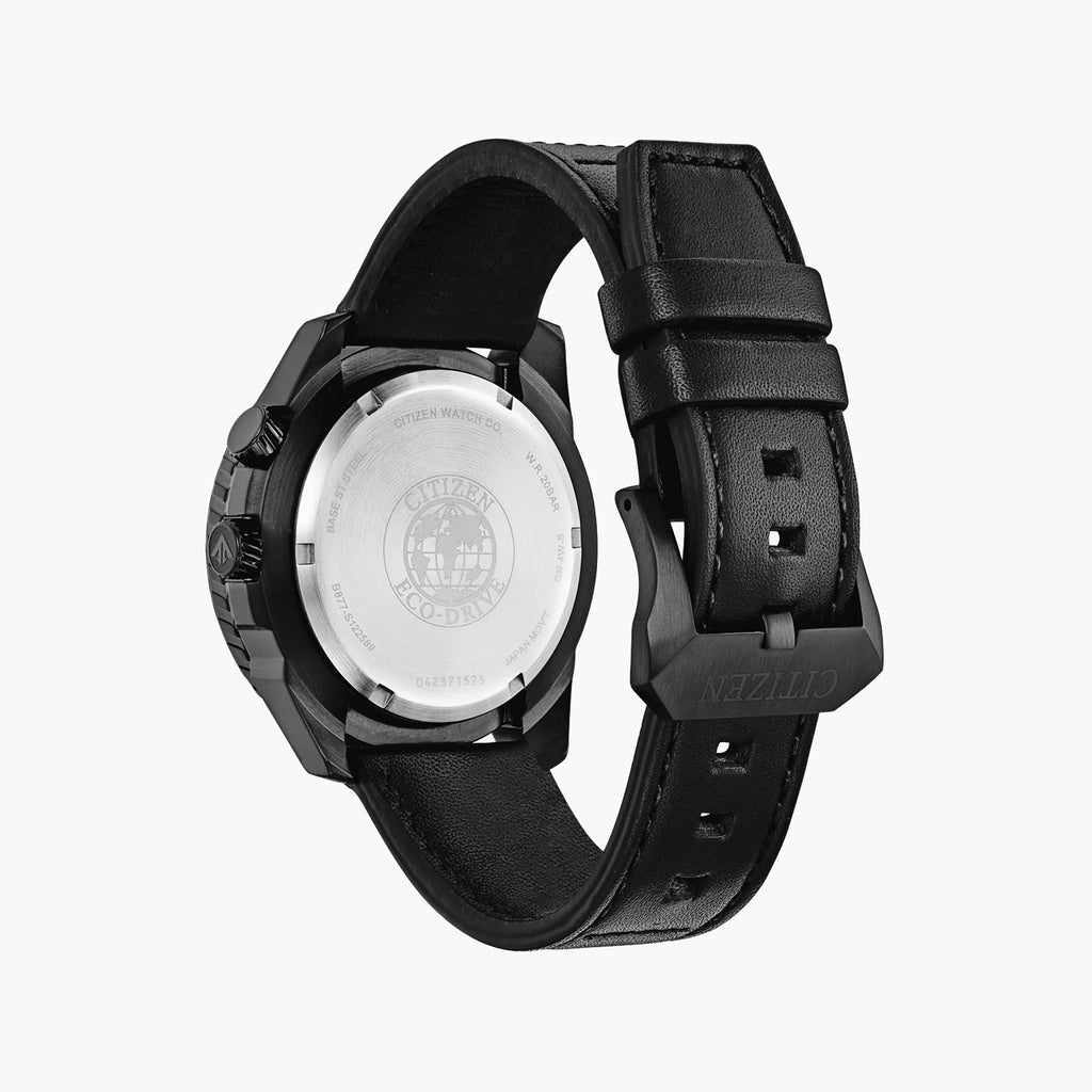 CITIZEN BJ7135-02E - MEN'S BLACK STAINLESS STEEL WATCH - STYLE & PERFORMANCE UNLEASHED