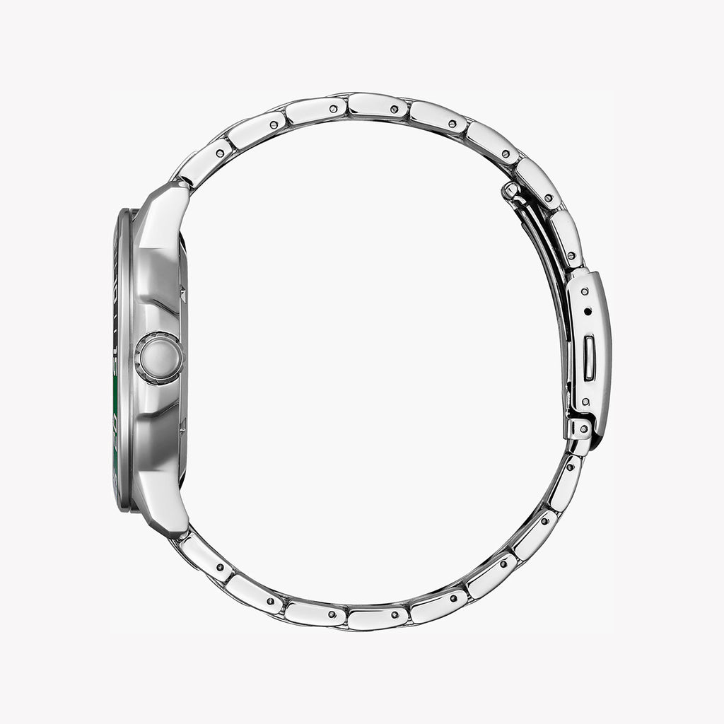 CITIZEN AW1526-89X - STRIKING SILVER STAINLESS STEEL ANALOG WATCH FOR MEN