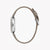 ESPRIT Women's Watch with Silver Stainless Steel Case and Gray Leather Band