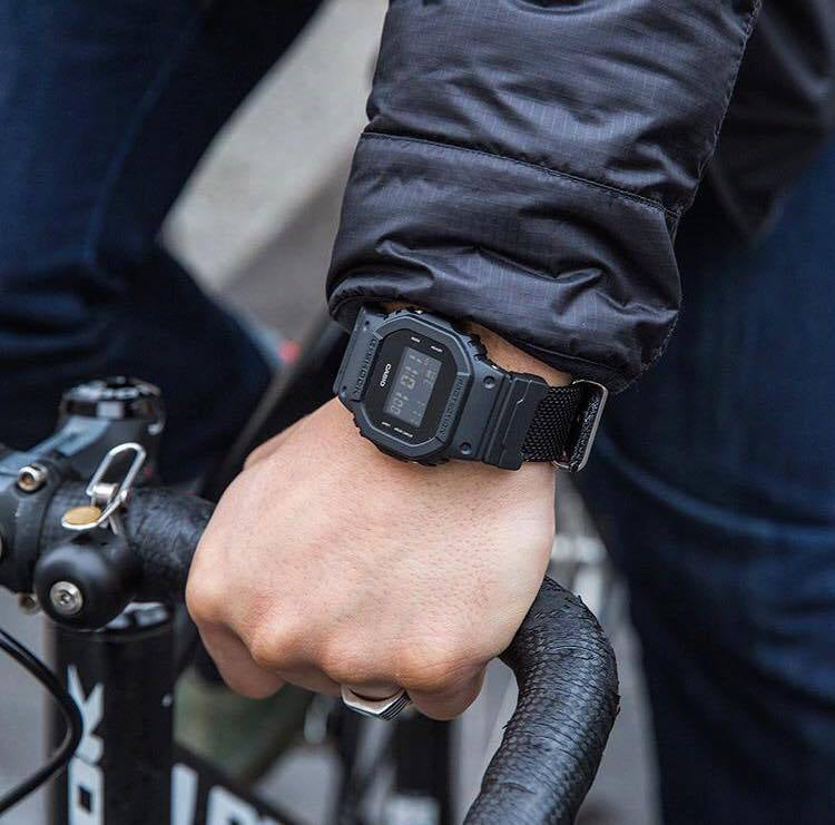 CASIO G-SHOCK DW-5600BBN-1DR - UNMATCHED RESILIENCE MEN'S WATCH WITH BLACK RESIN BAND