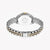 JUST CAVALLI Women's Watch with Silver & Gold Stainless Steel Case and Silver & Gold Stainless Steel Band
