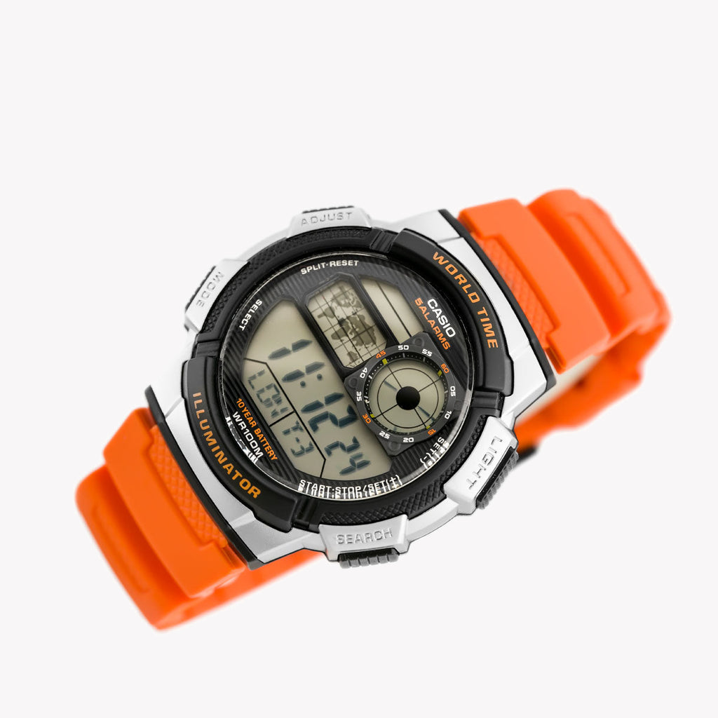 CASIO G-SHOCK GA-140-1A4DR SPORTY STYLE - MEN'S BLACK RESIN ADVENTURE TIMEPIECE