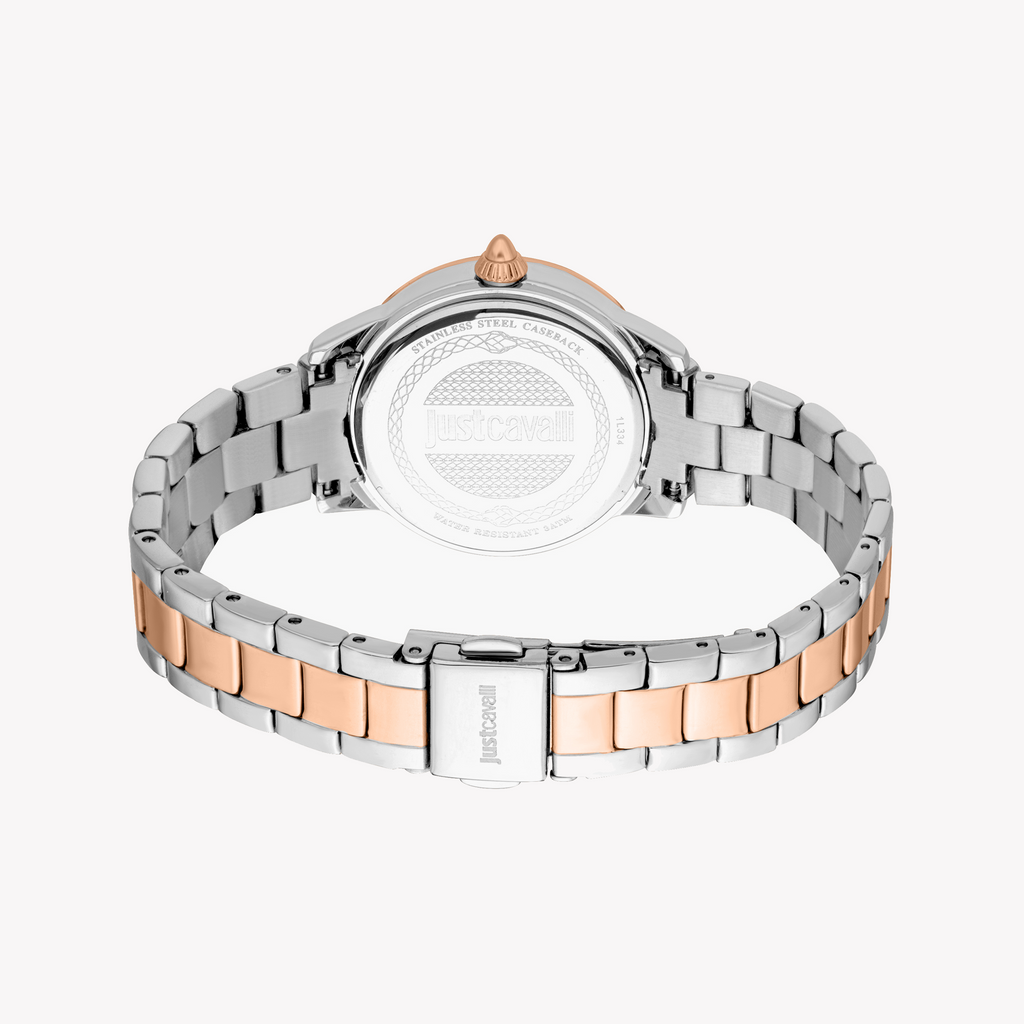 JUST CAVALLI JC1L334M0105 - ELEGANT DUAL-TONE TIMEPIECE FOR THE MODERN WOMAN