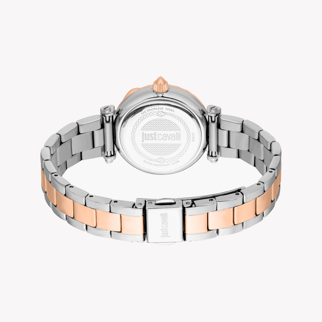 JUST CAVALLI JC1L332M0085 VIBRANT FLAIR - ELEGANT WOMEN'S TIMEPIECE WITH TWO-TONE STYLE