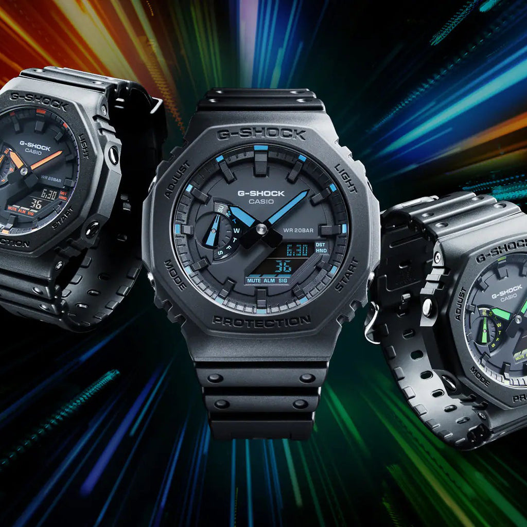 CASIO G-SHOCK GA-2100-1A2DR OAK - SPORTY ELEGANCE MEN'S WATCH IN SLEEK BLACK