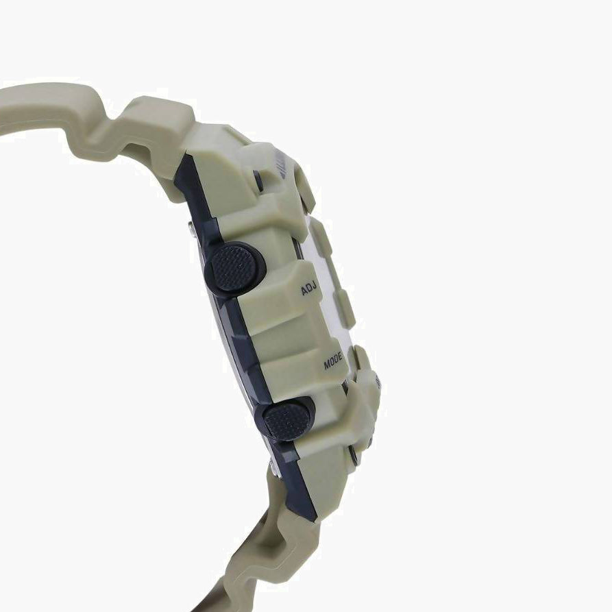 CASIO HDC-700-3A3VDF RUGGED ELEGANCE - SPORTY MEN'S WATCH WITH BEIGE RESIN BAND