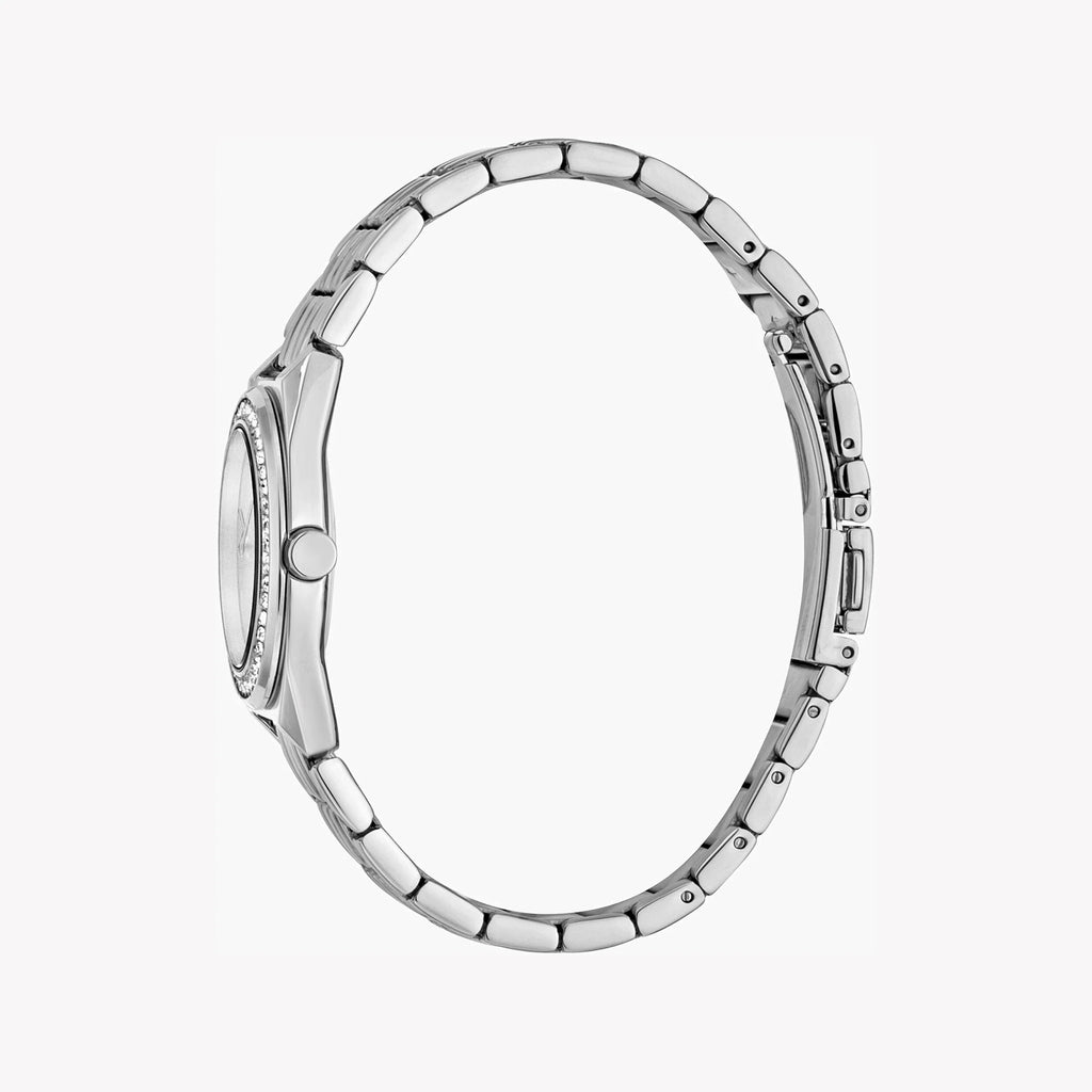 ESPRIT Women's Watch with Silver Stainless Steel Case and Silver Stainless Steel Band