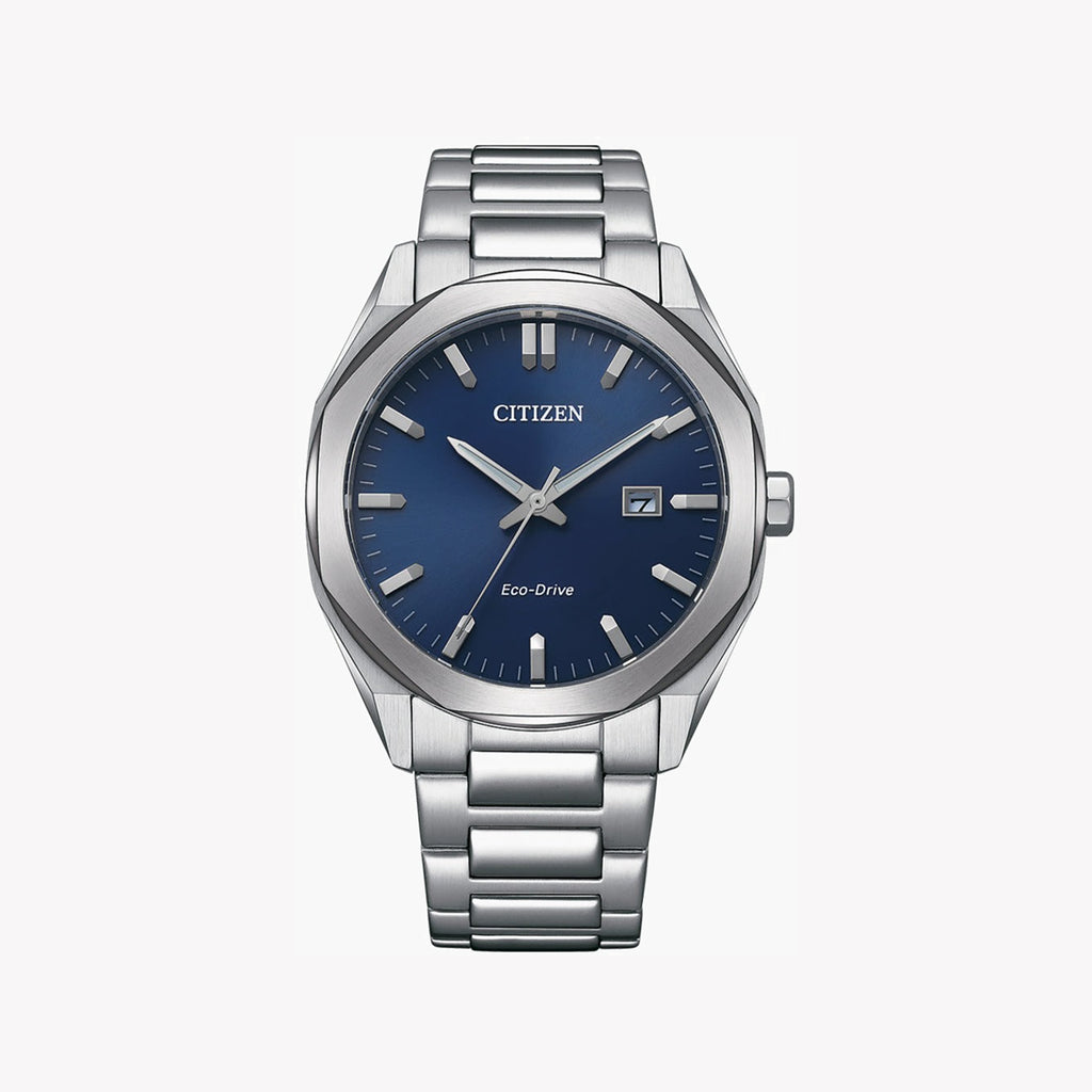 CITIZEN Eco-Drive BM7600-81L - ELEGANT VERSATILITY IN MEN’S STAINLESS STEEL TIMEPIECE