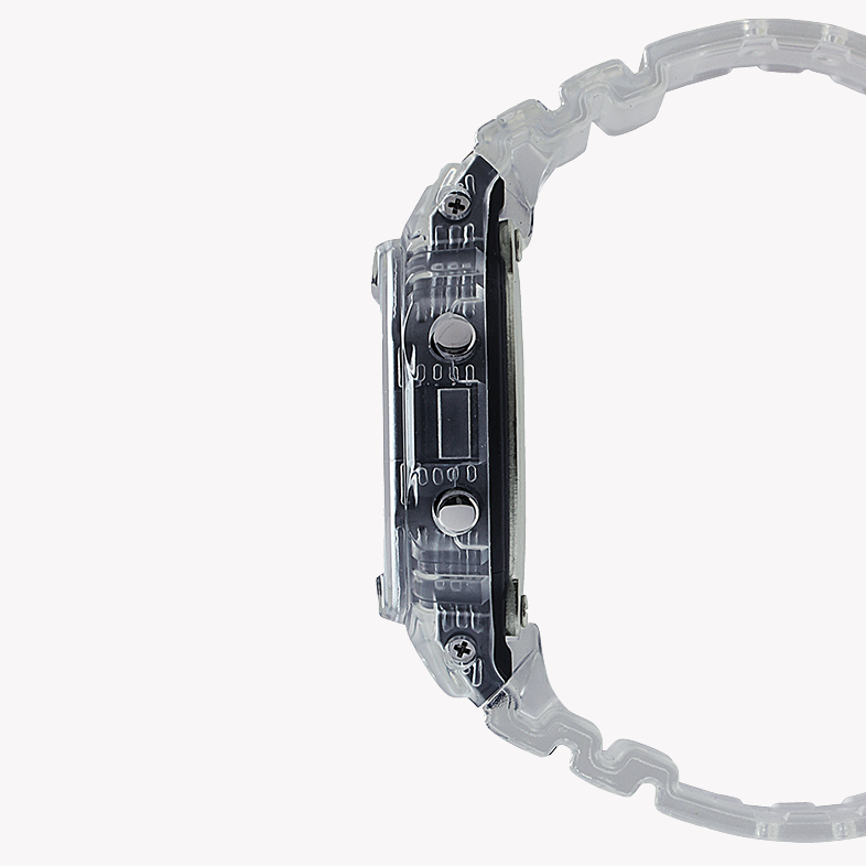 CASIO G-SHOCK DW-5600SKE-7DR - TIMELESS SILVER STYLE & ADVENTURE-READY PERFORMANCE Men's Watch