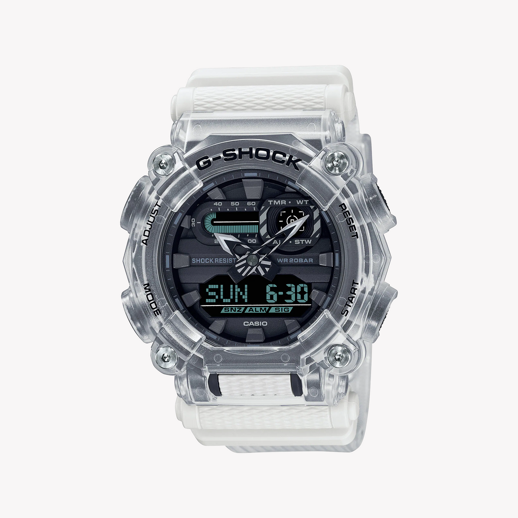 CASIO G-SHOCK GA-900SKL-7ADR - ADVENTUROUS STYLE UNLEASHED Men's Watch with White Resin Band and Digital Dial