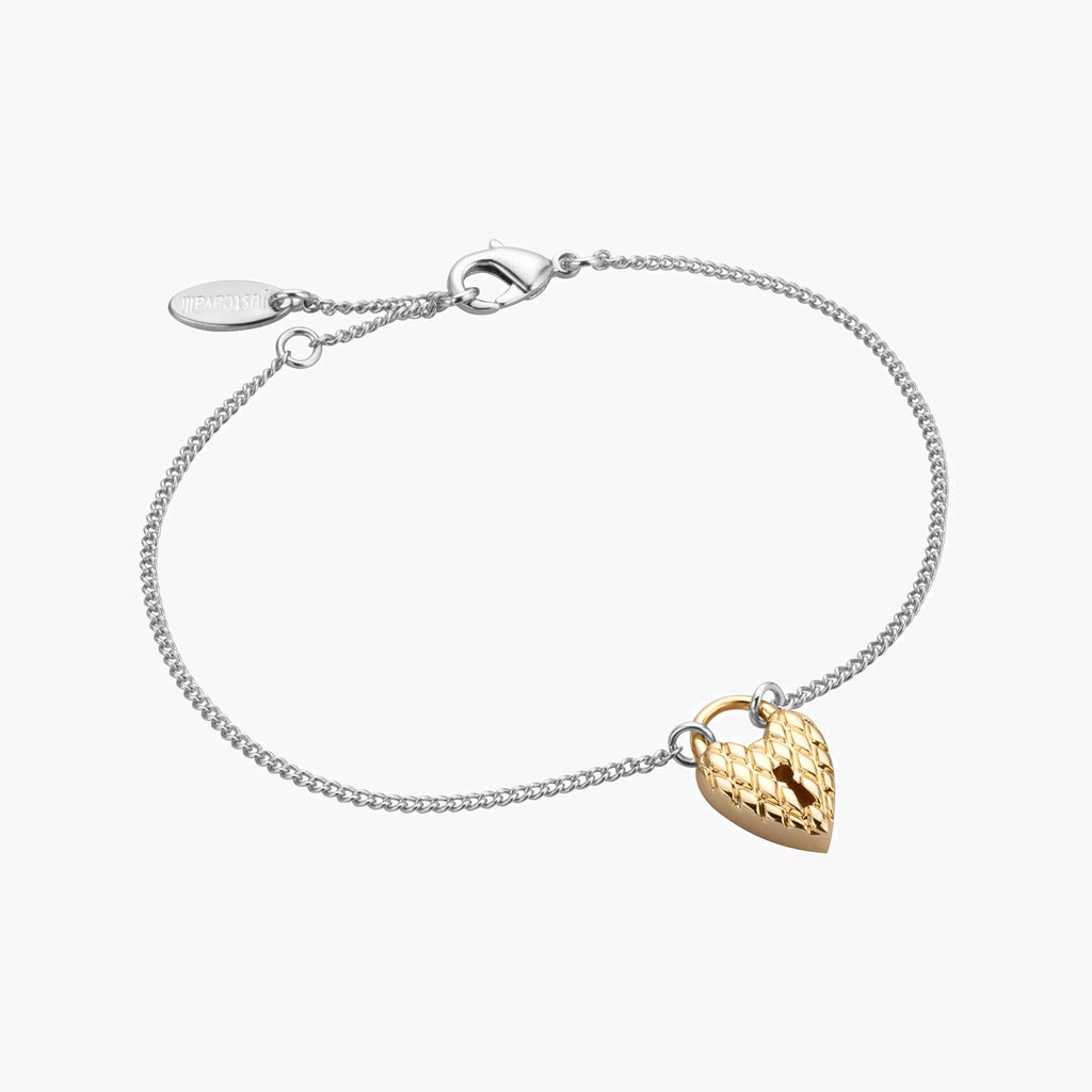 JUST CAVALLI Women's Watch with Gold Stainless Steel Case and Silver & Gold Stainless Steel Band