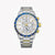 CITIZEN AN3686-53A - STRIKING BLUE DIAL MEN'S WATCH WITH CHRONOGRAPH & STAINLESS STEEL BAND